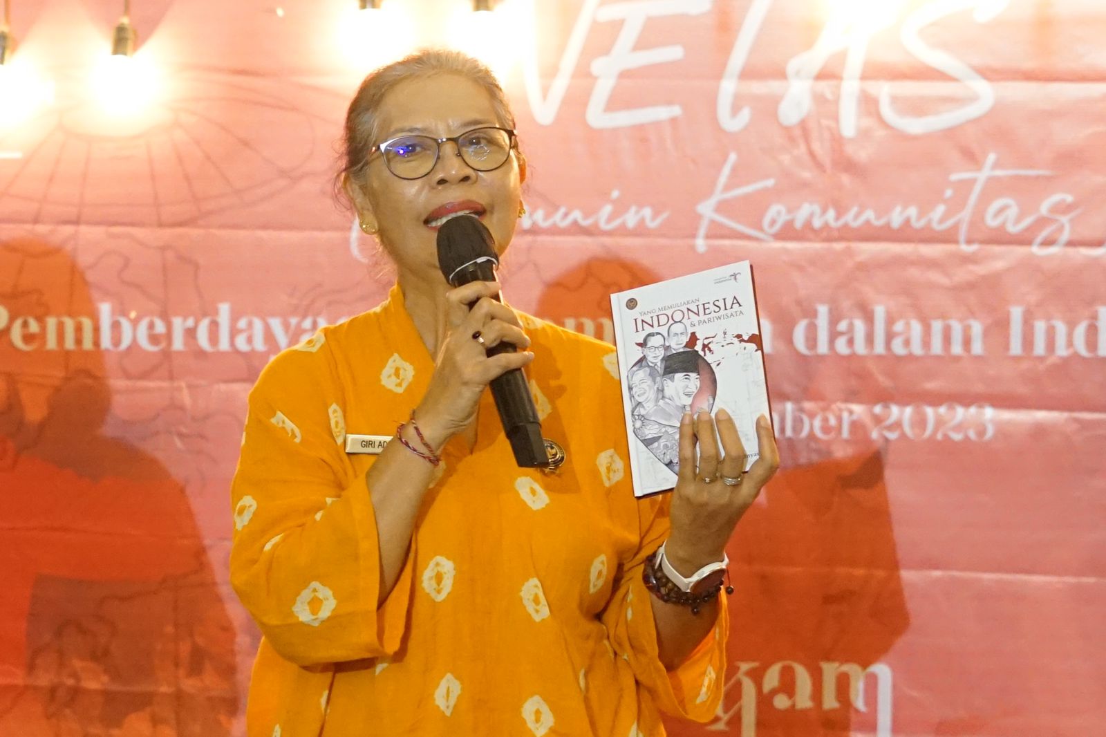 Siaran Pers Sesmenparekraf Luncurkan Buku Tokoh Bangsa Yang